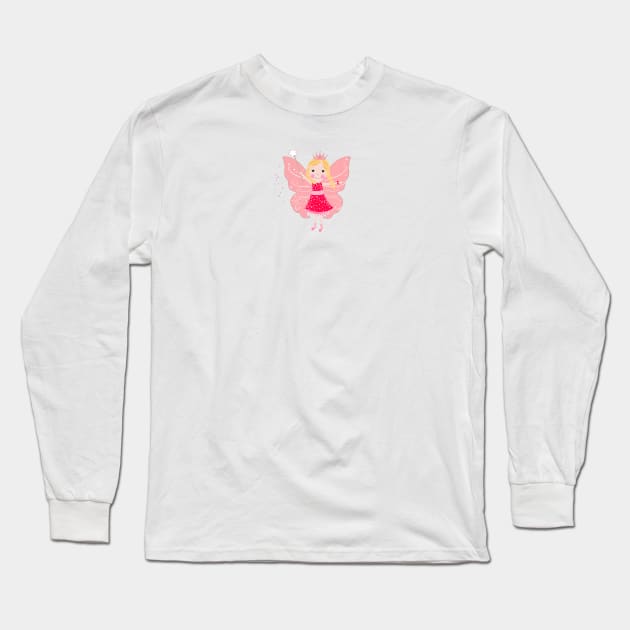 Cute fairy Long Sleeve T-Shirt by GULSENGUNEL